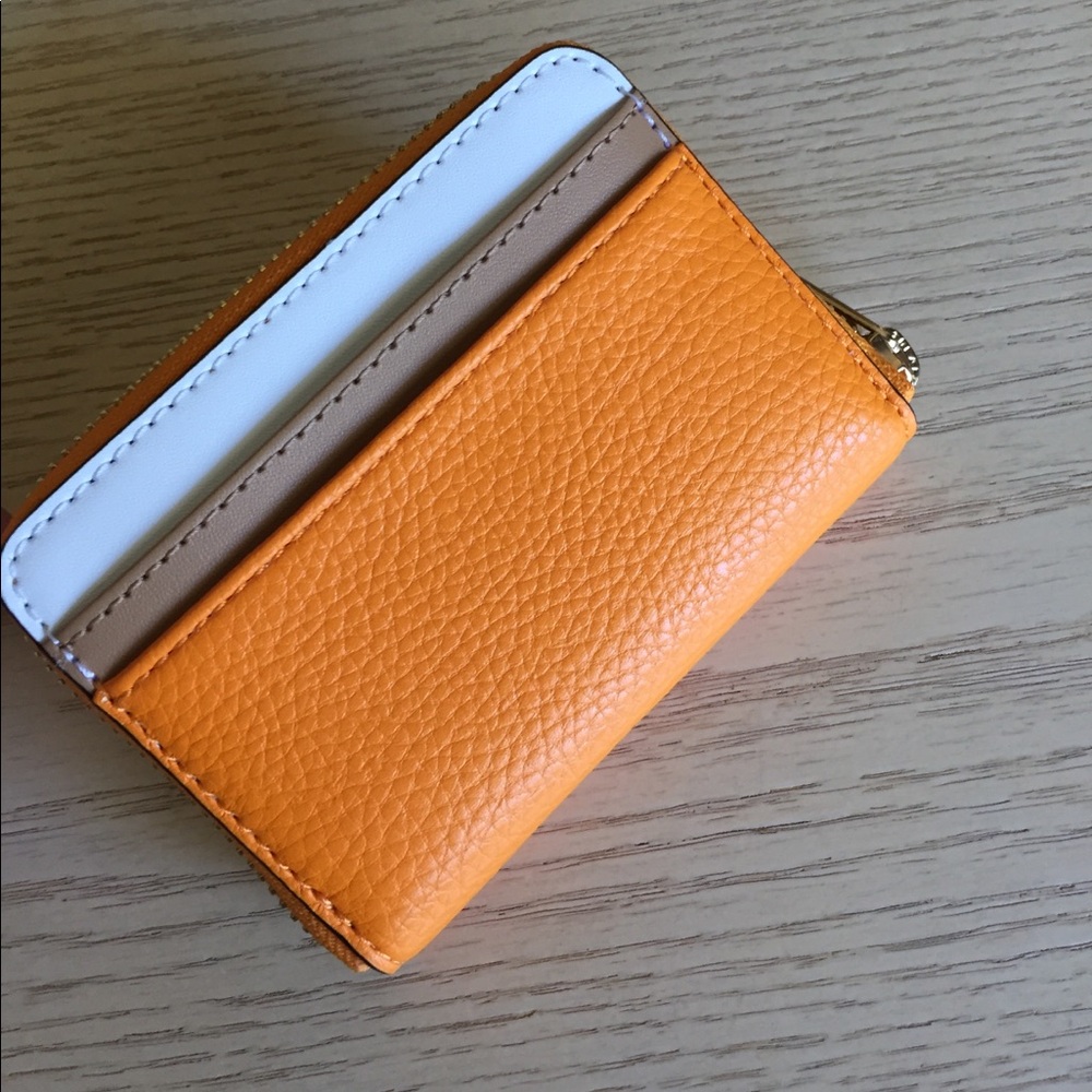 Michael Kors Pop Orange Multi Card Holder Case - Picture 2 of 8